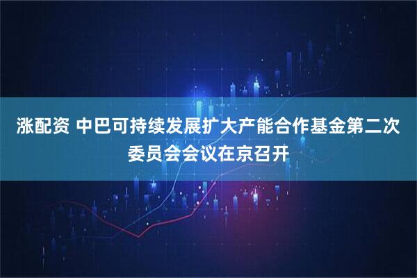 涨配资 中巴可持续发展扩大产能合作基金第二次委员会会议在京召开