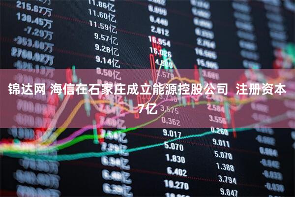 锦达网 海信在石家庄成立能源控股公司  注册资本7亿